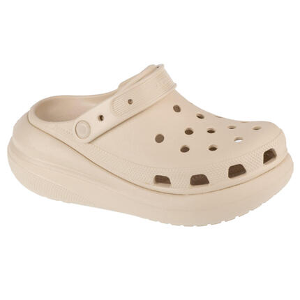 Mules Femme Mules Crocs CLASSIC CRUSH CLOG Beige Beige
