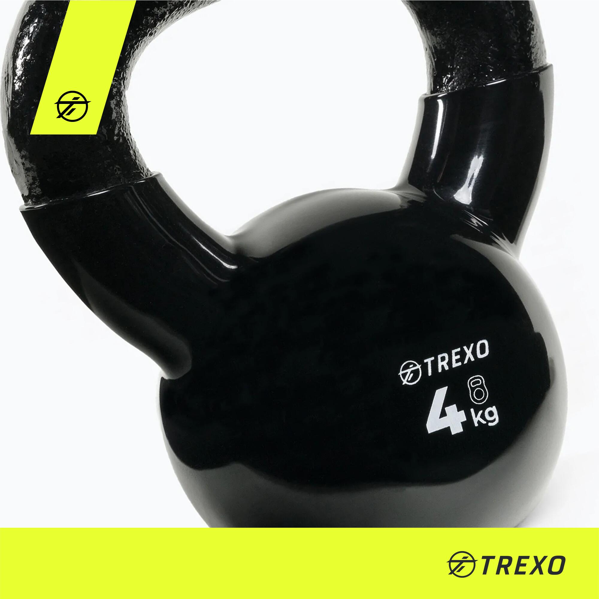 TREXO Kettlebell 4 kg 4/7