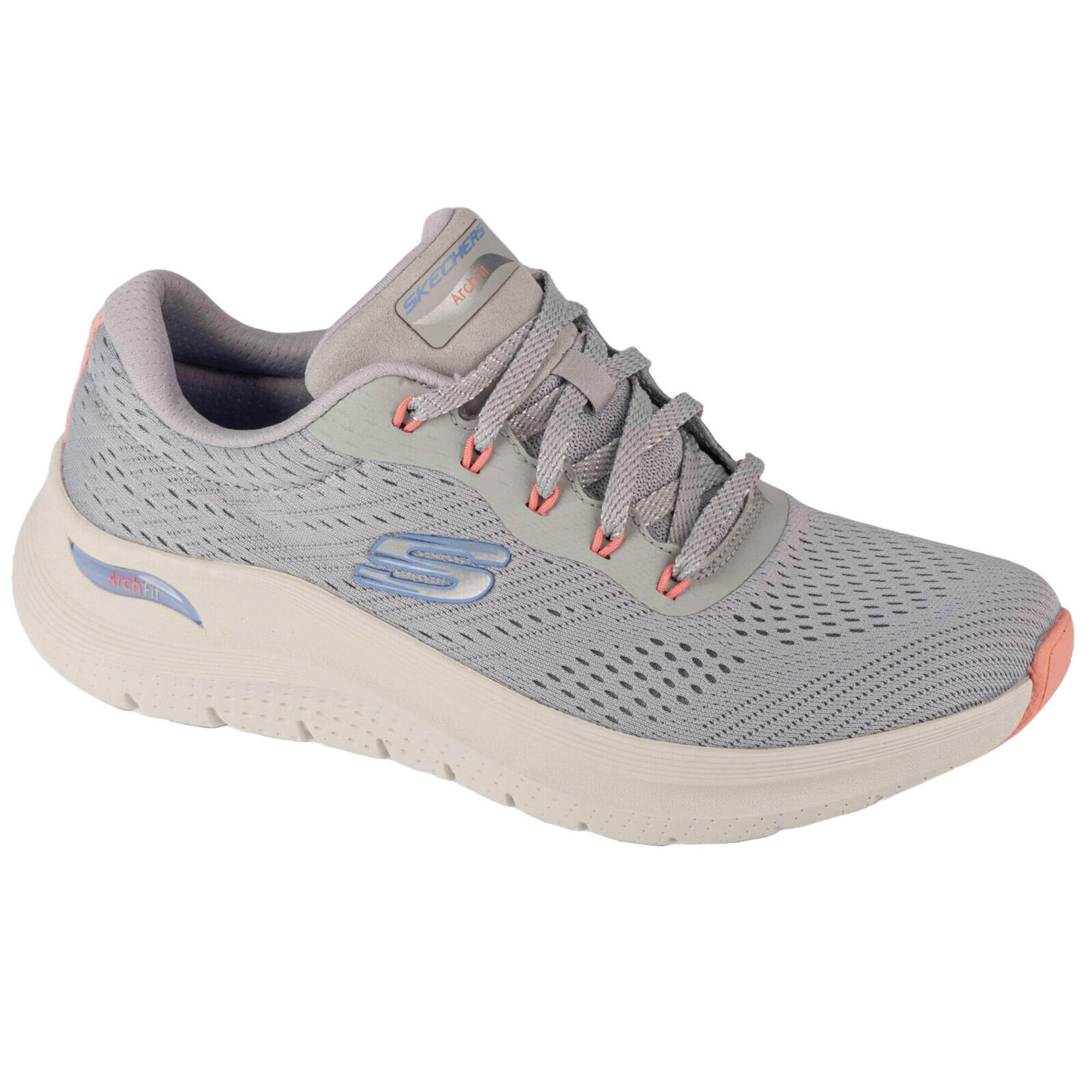 Skechers - Chaussures De Sport Pour Femmes Arch Fit 2.0 - Big League - Baskets - Gris|orange|violet - 38 - Decathlon