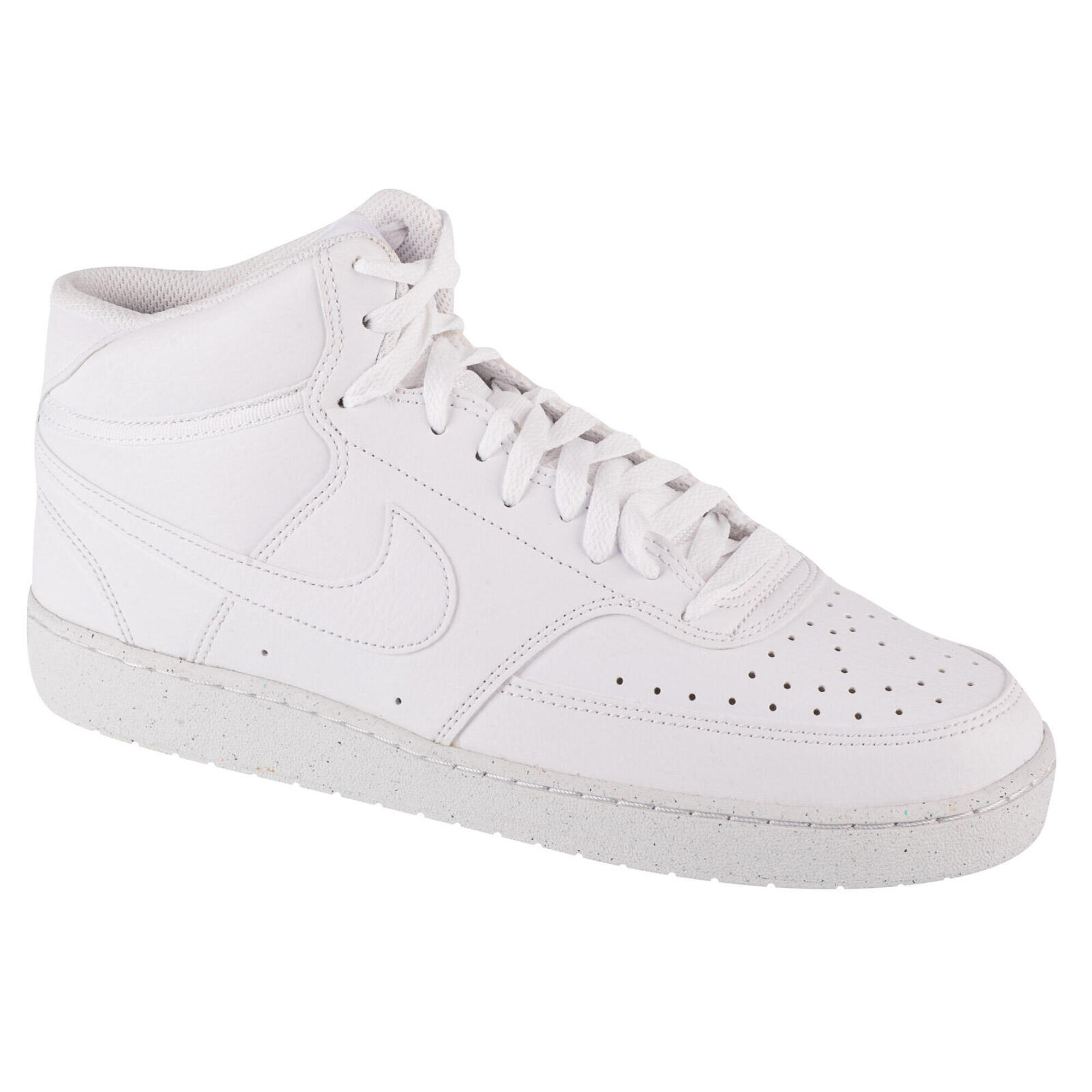 Nike - Sneakers Pour Hommes Court Vision Mid - Baskets - Blanc - 47 - Decathlon