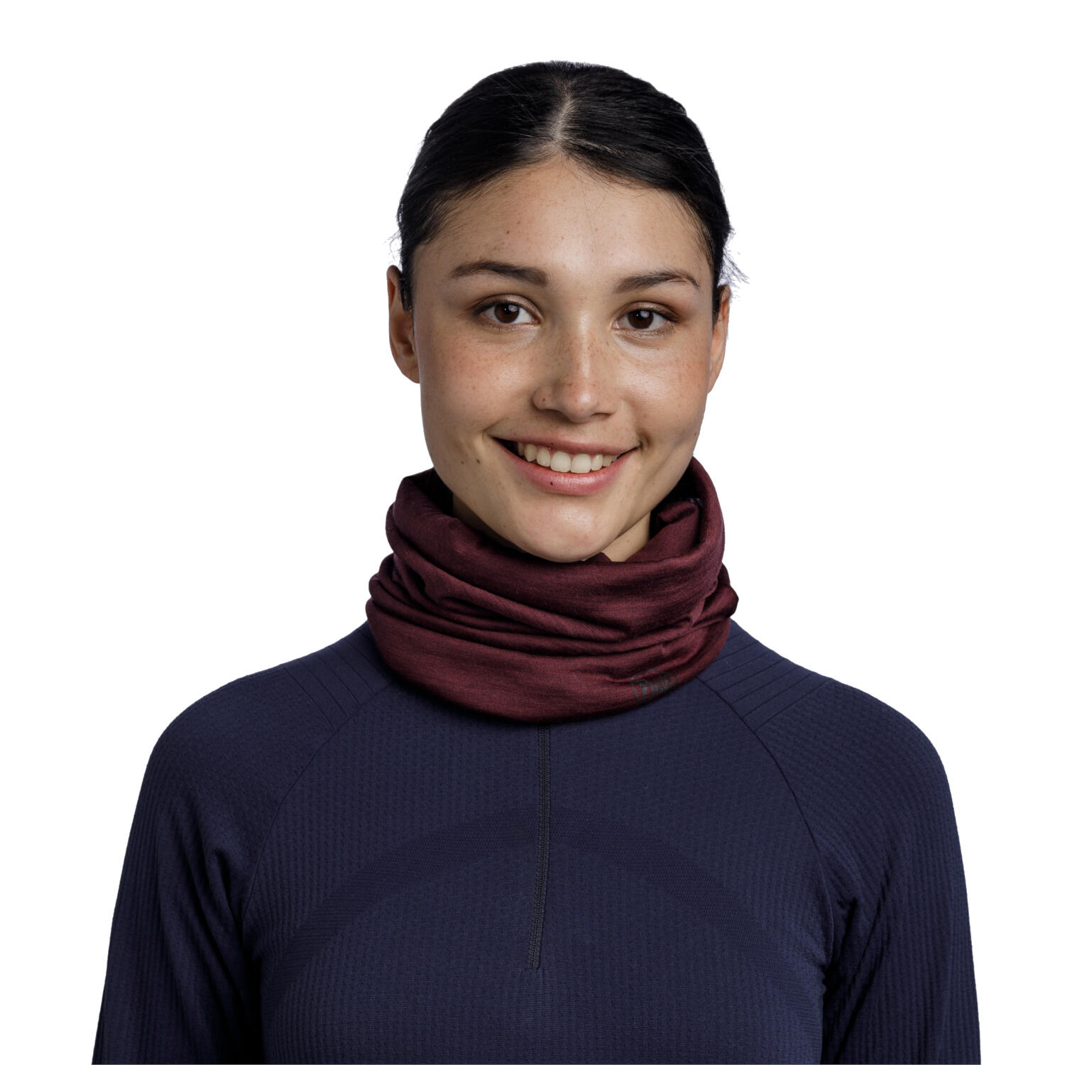 Reggicollo Buff Trail Buff Solid Garnet Adulto 4/6