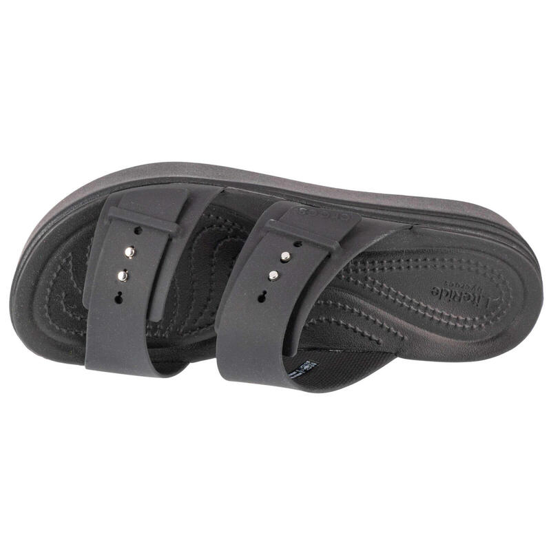 Női papucs, Crocs Brooklyn Low Wedge Sandal