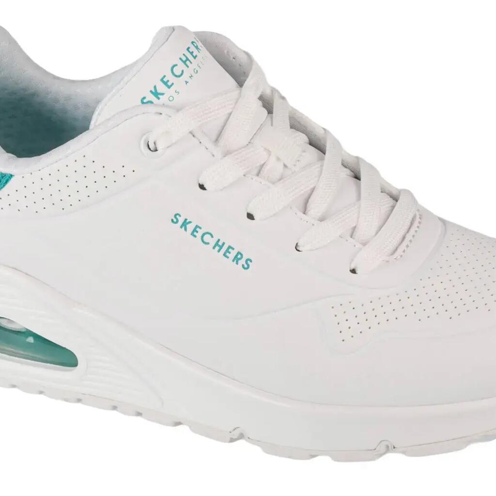 Кецове Skechers Uno - Pop Back, Бял, Жени