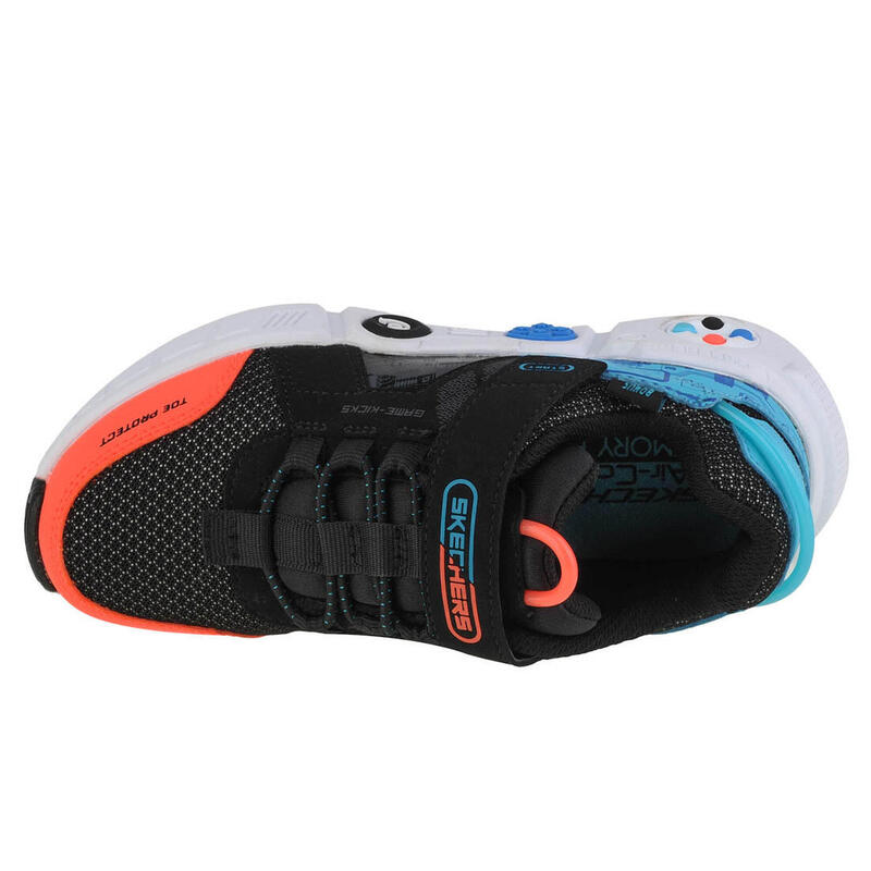 Sportcipő Skechers Game Kicks: Gametronix, Fekete, Gyerekek