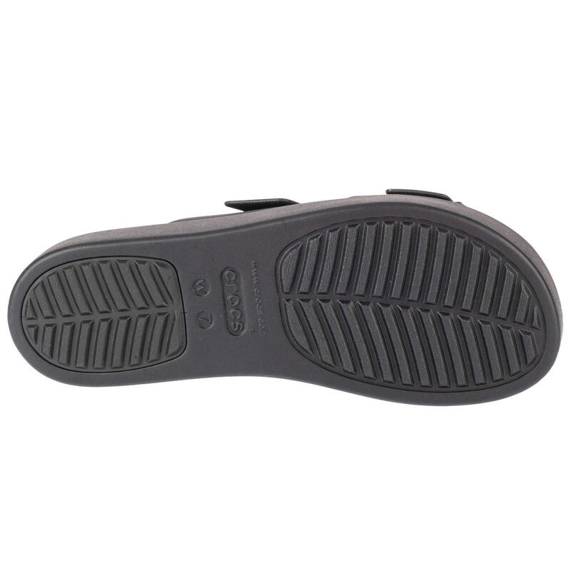 Női papucs, Crocs Brooklyn Low Wedge Sandal