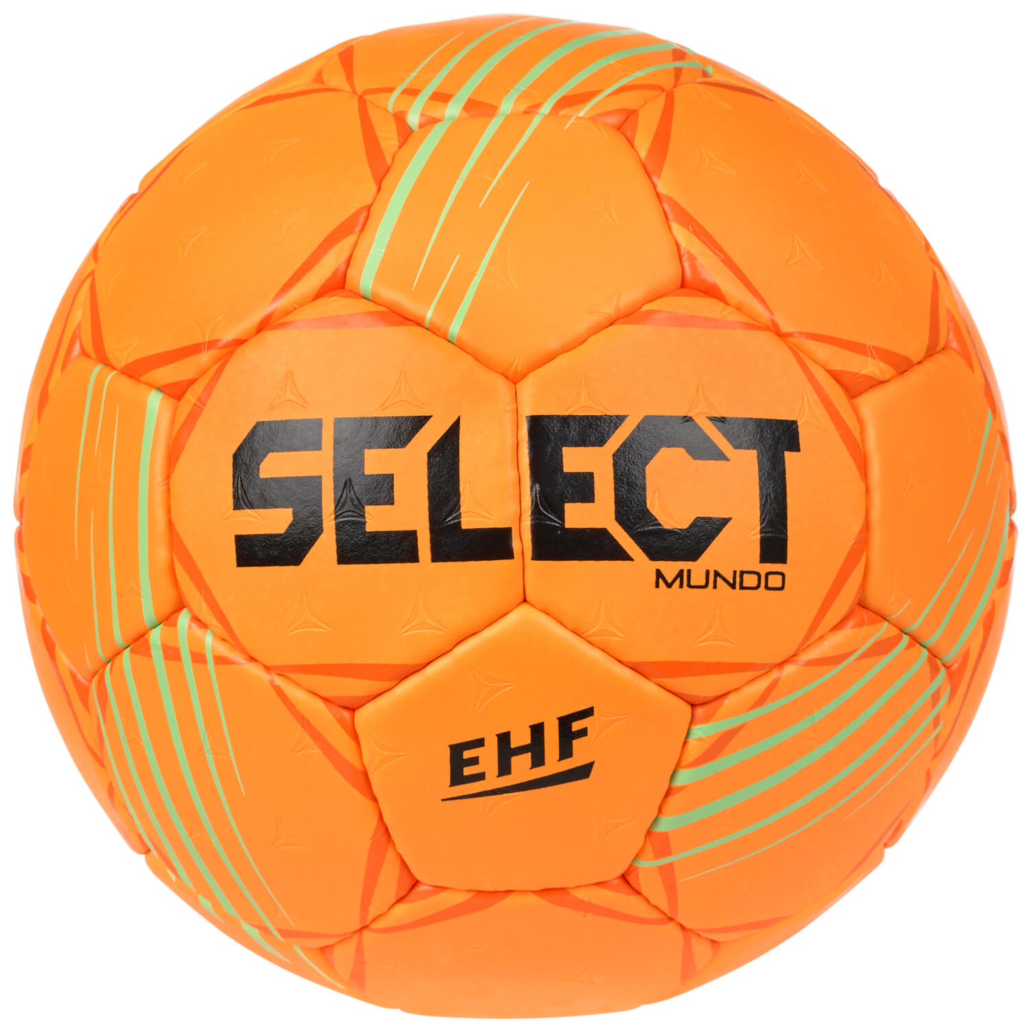 Select - Ballon De Handball Mundo Ehf Handball - Ballon De Hand - Orange|vert - 2 - Decathlon