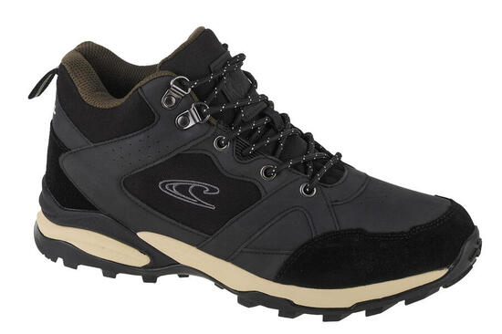 O'Neill Stratton Men Mid, Homme, Randonnée, chaussures randonnée, noir