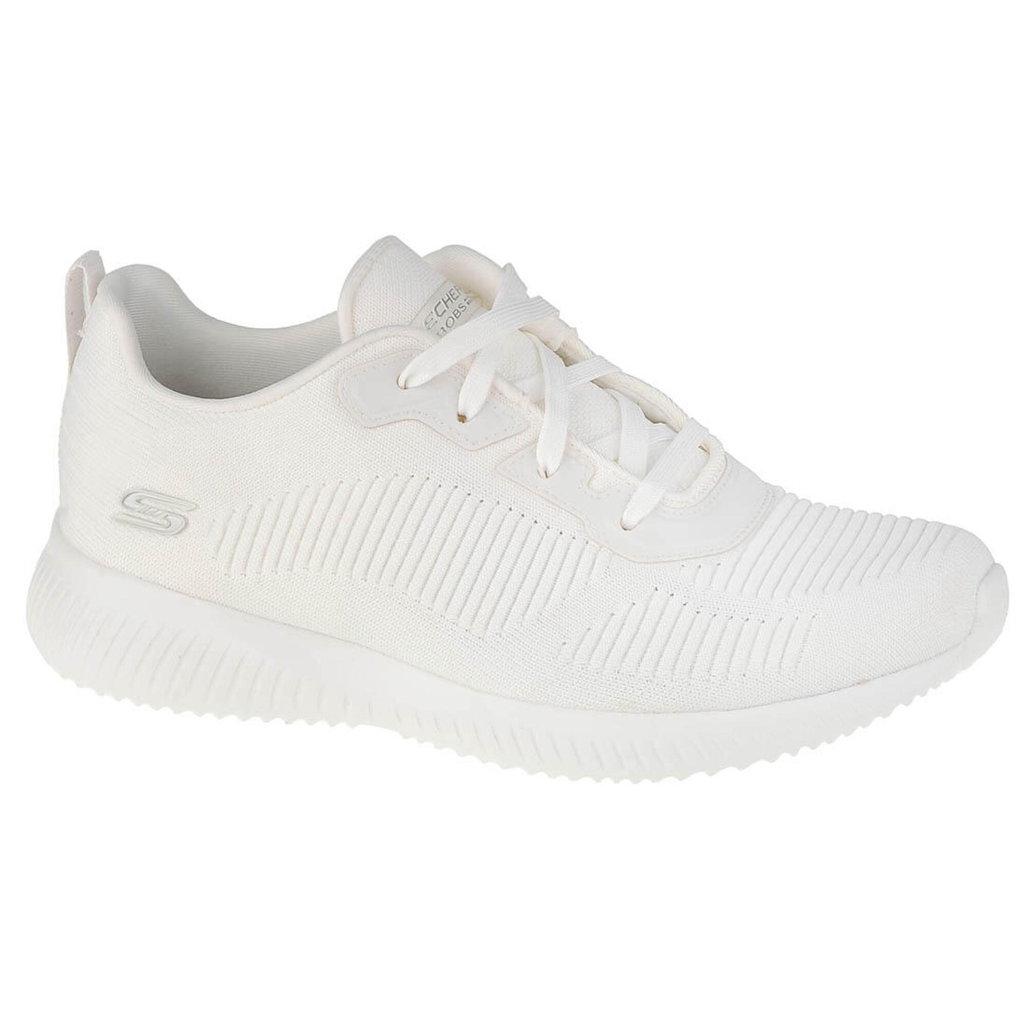 Skechers - Sneakers Pour Femmes Bobs Squad Tough Talk - Baskets - Blanc - 37 - Decathlon