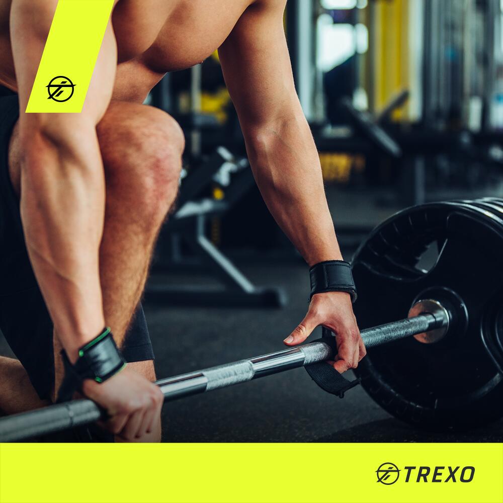 Peso in ghisa con gomma TREXO 15 kg 5/7