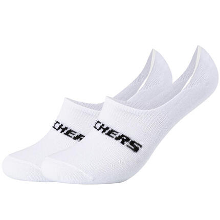 2 Paar Skechers Unisex Footies Mesh Ventilation Socken SK44008