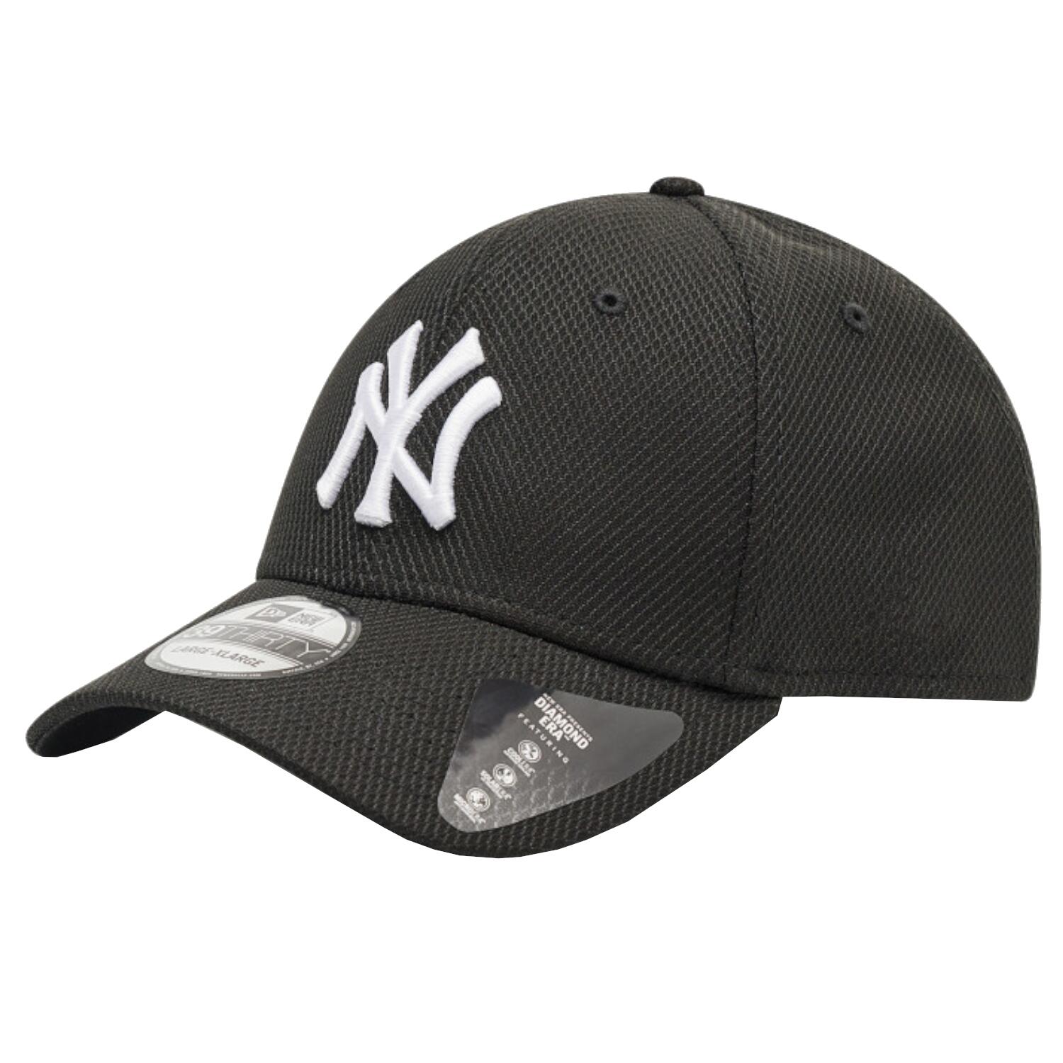 New Era - Casquette Pour Hommes 39thirty New York Yankees Mlb Cap - Casquette - Blanc|noir - 38 S - Decathlon