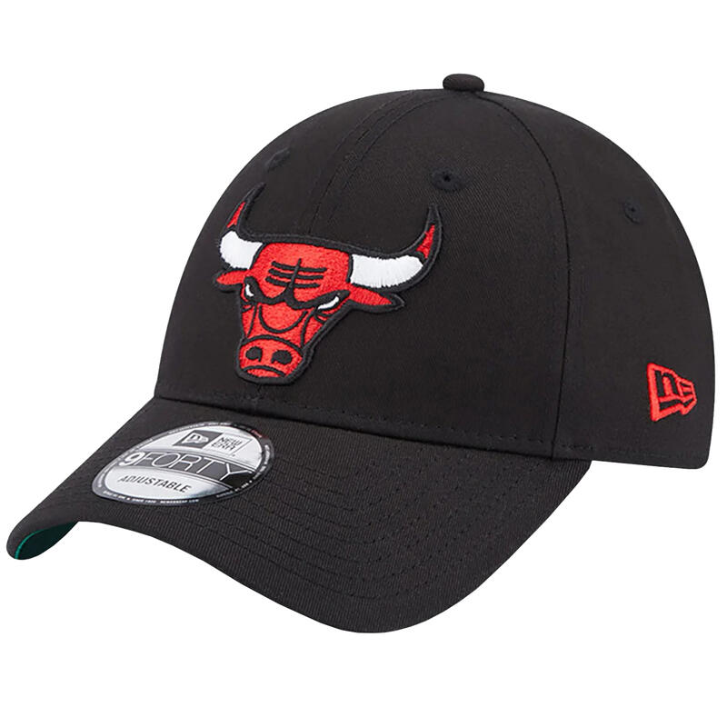 Honkbalpet voor heren New Era Team Side Patch 9FORTY Chicago Bulls Cap