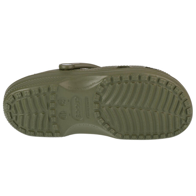 Chanclas Crocs Classic, Verde, Unisexo