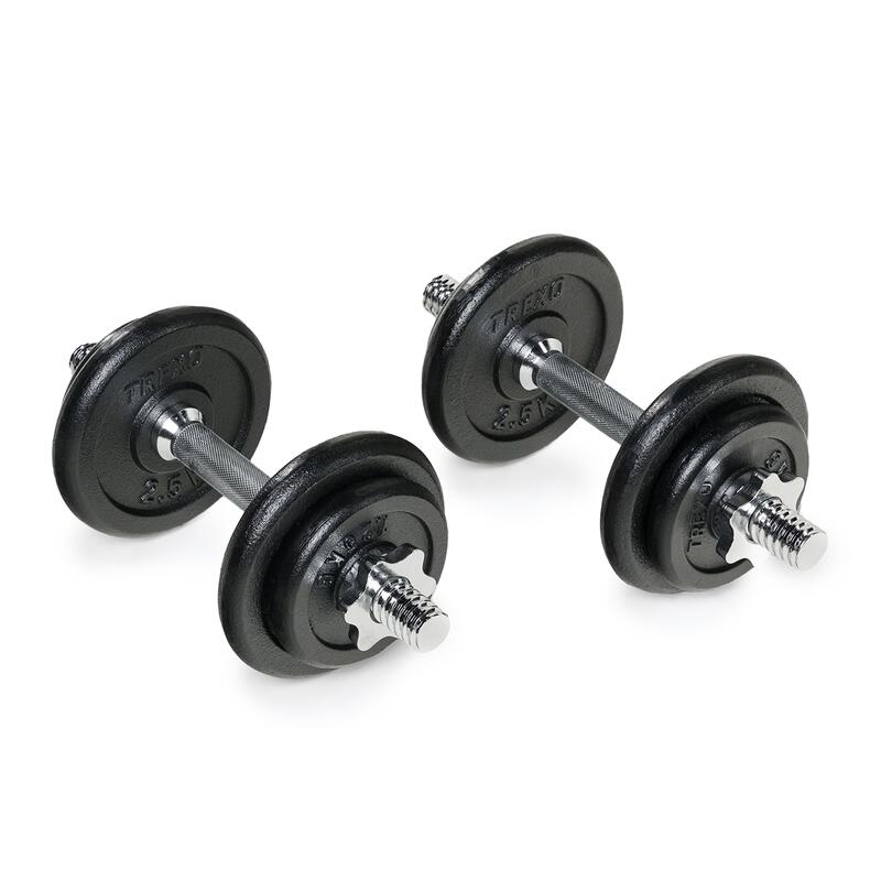 Set manubri TREXO 20 kg