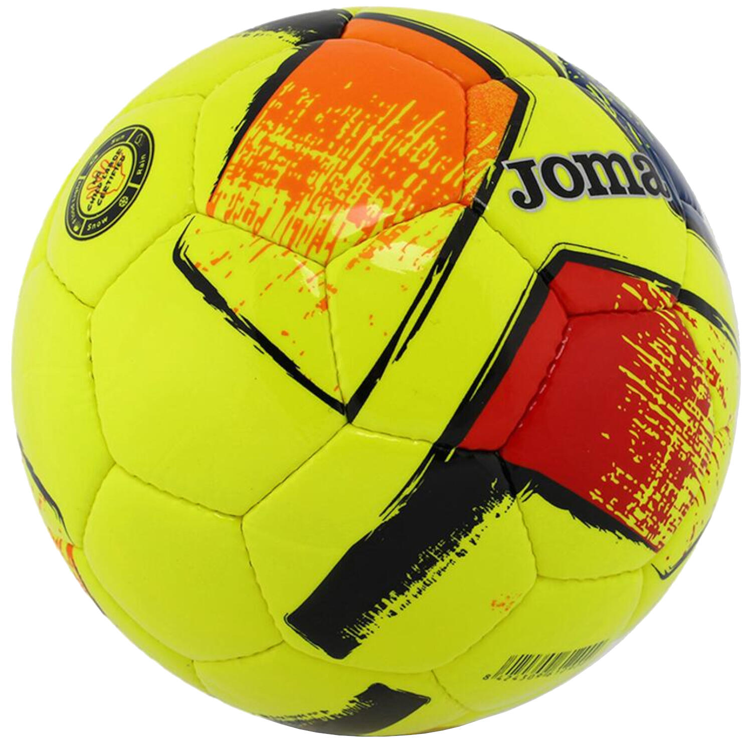 PALLONE da calcio joma giallo fluo 2/4