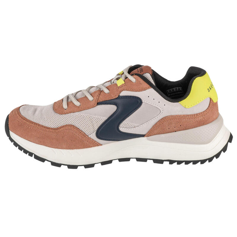 SKECHERS Homme FURY FURY LACE LOW Sneakers Brun / Gris / Bleu / Jaune