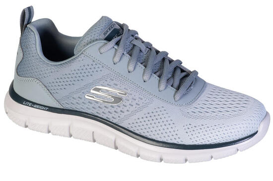 SKECHERS Uomo TRACK RIPKENT Sneakers Grigio chiaro