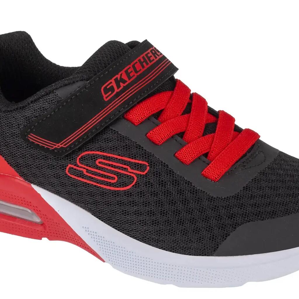Skechers Microspec Max-Gorvix Boys' Black/Red Trainers
