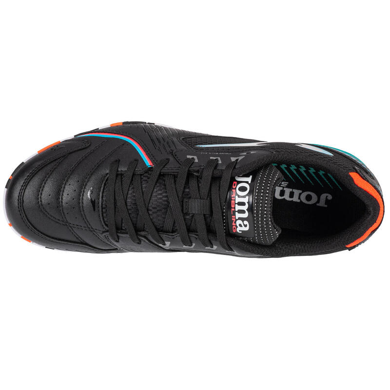 Botas de fútbol adulto económicas Joma Dribling, negro