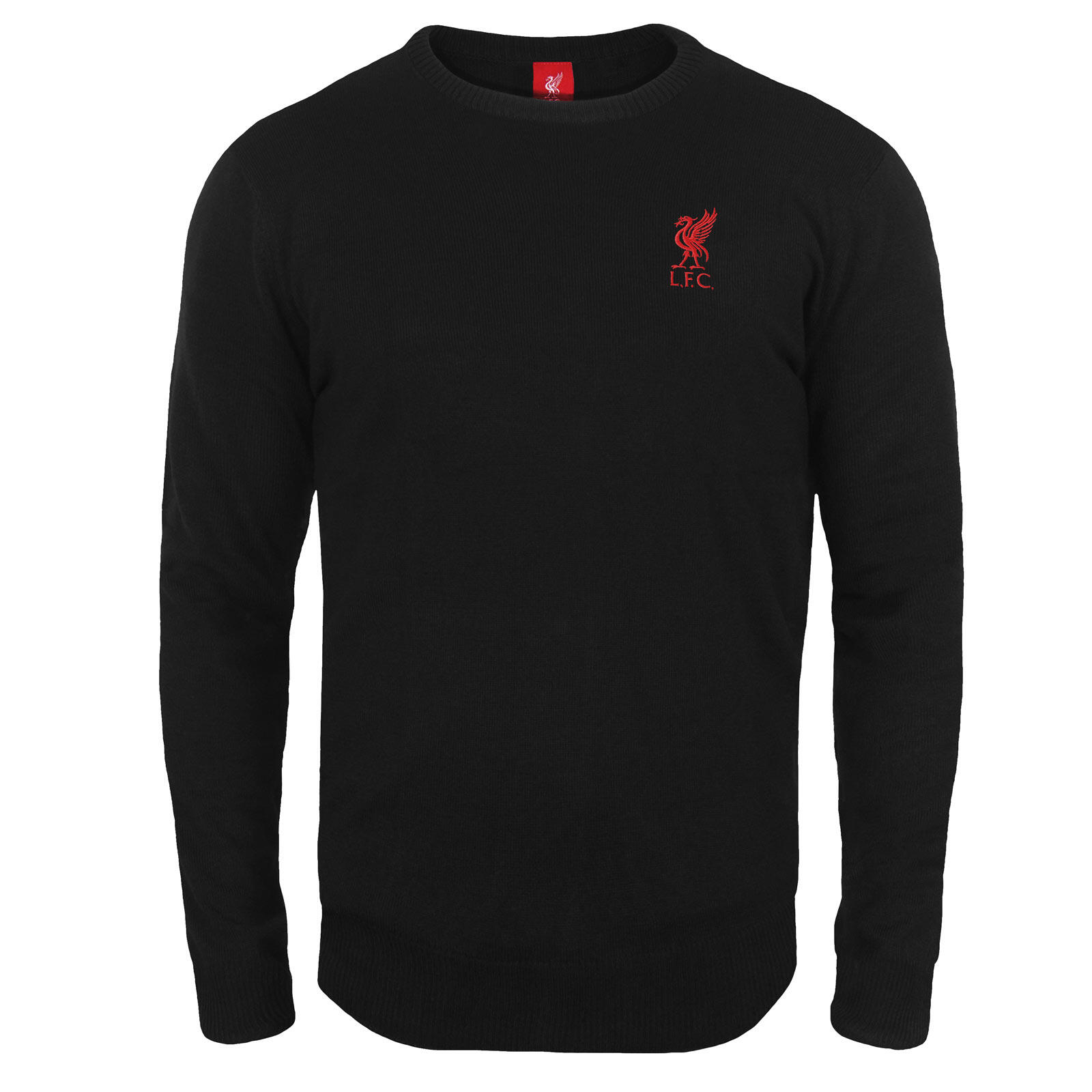 LIVERPOOL FC Liverpool FC Mens Jumper Knitted Crest OFFICIAL Football Gift