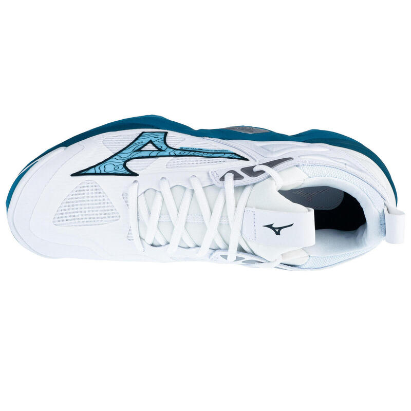 Zapatillas voleibol Hombre Mizuno Wave Momentum 3 Blanco