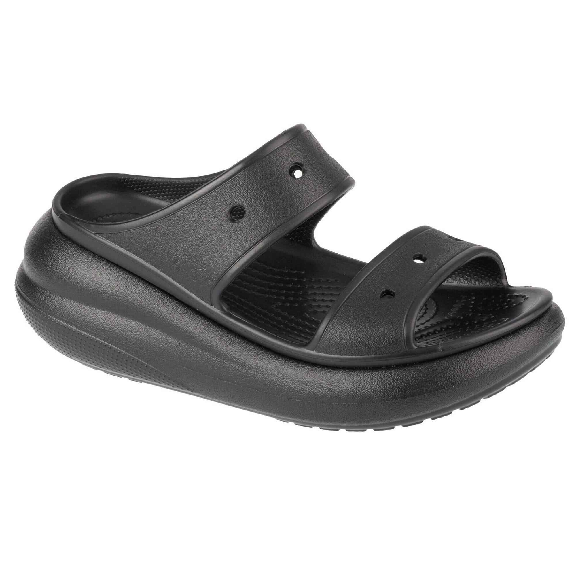 Crocs - Chaussons Pour Femmes Crocs Classic Crush Sandal - Tongs - Noir - 39/42 - Decathlon