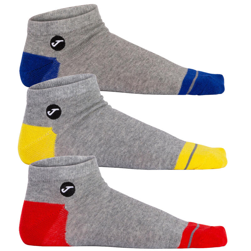 Uniszex zokni, Joma Gark 3PPK Socks, szürke