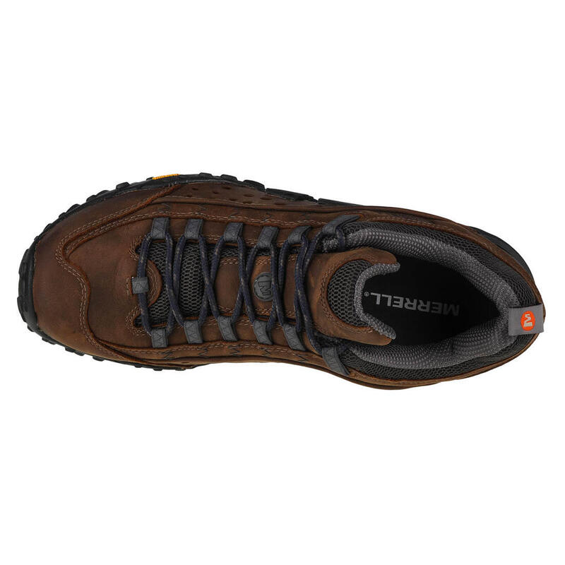 Merrell Intercept, calçado de trekking para homem, Castanho