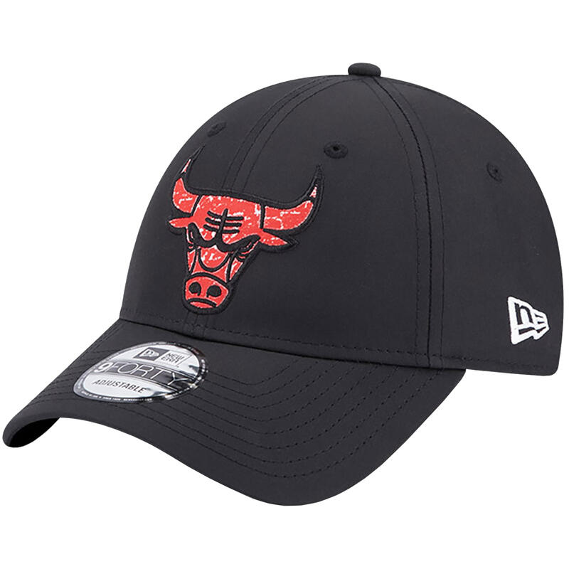 Férfi baseball sapka, New Era NBA 9FORTY Chicago Bulls Cap, fekete