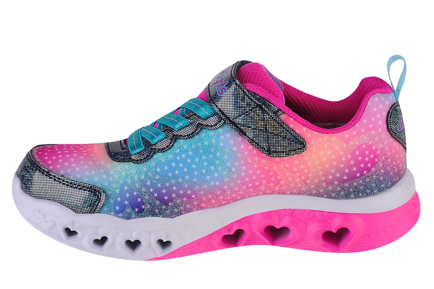 Sneakers Bambina FLUTTER HEART LIGHTS SIMPLY LOVE Blu marino / Multicolore 2/5