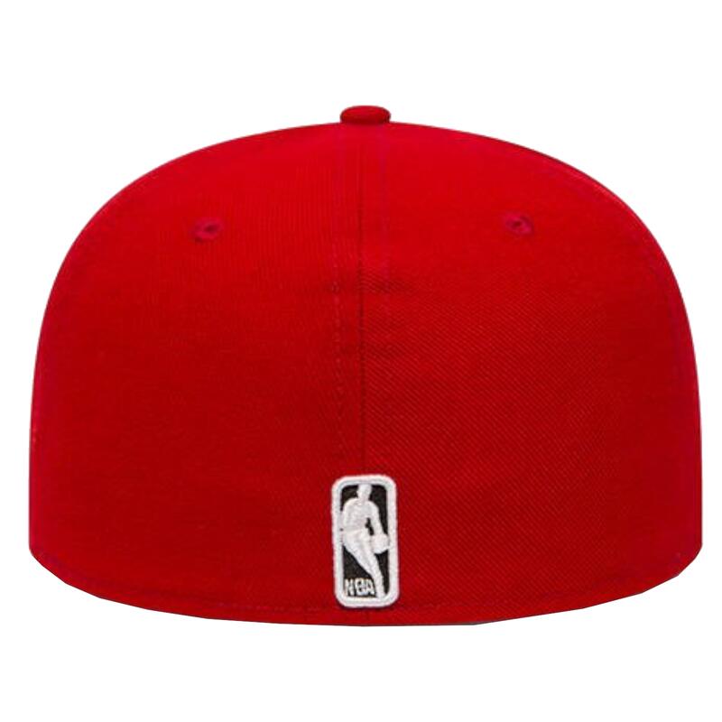 Férfi baseball sapka, New Era Chicago Bulls NBA Basic Cap, piros