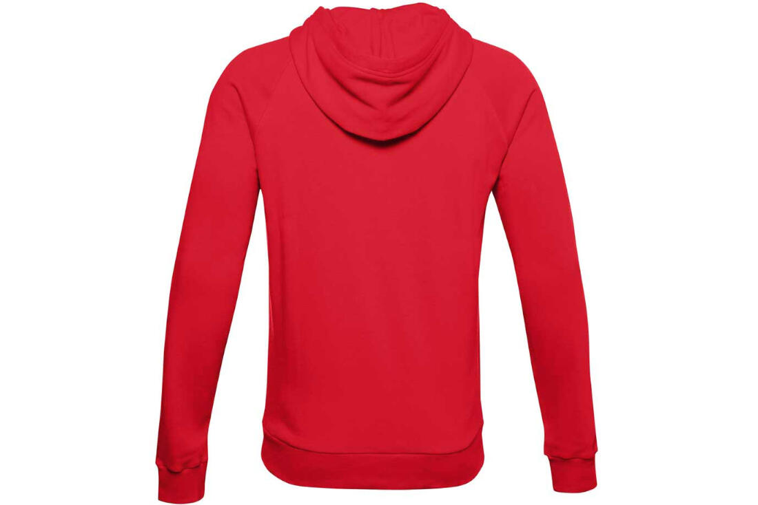 Capuche Under Armour Rival Fleece, Rouge, Hommes 2/5