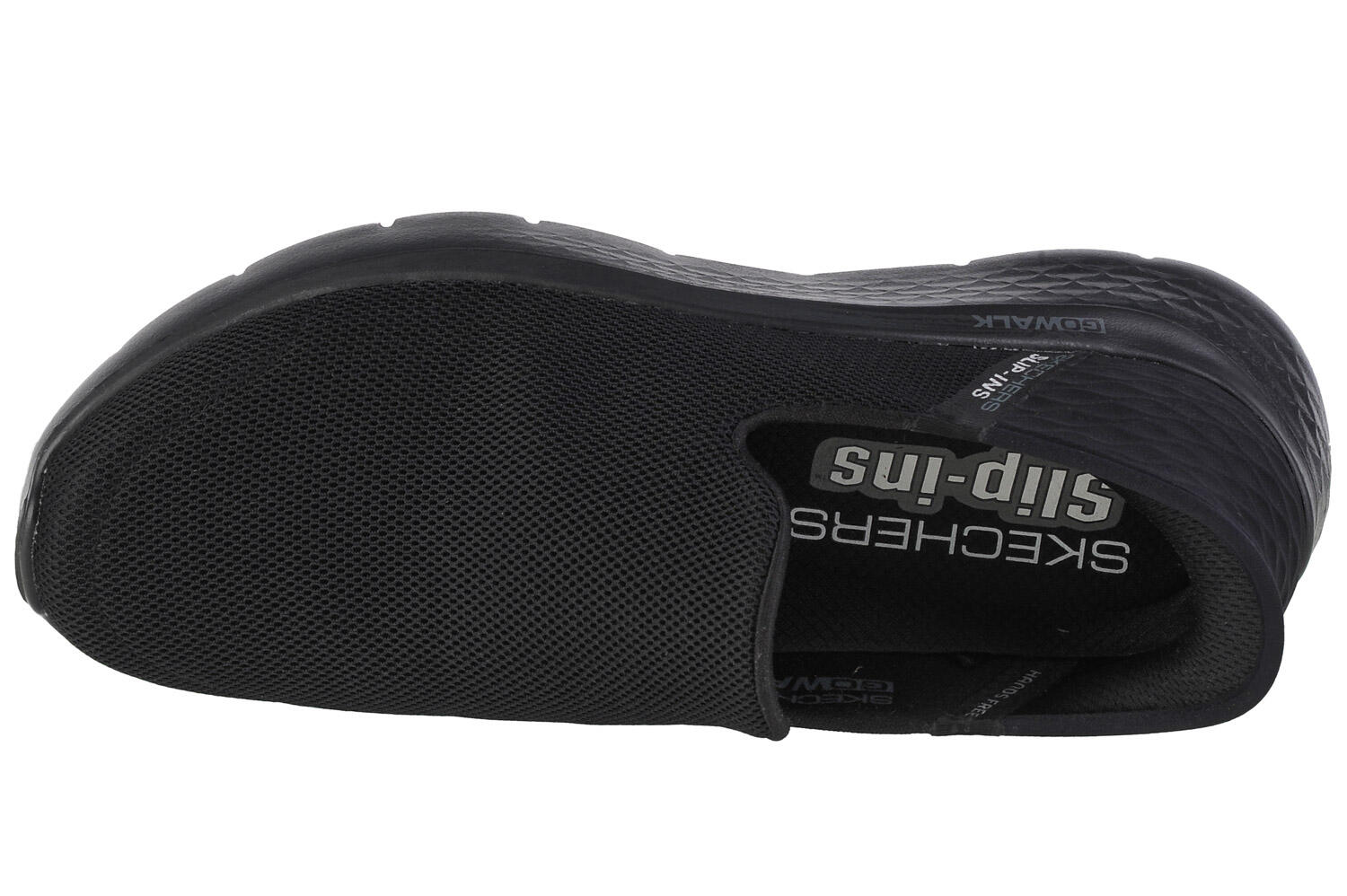SKECHERS Men GO WALK FLEX NO HANDS Slip-on Zwart 3/5