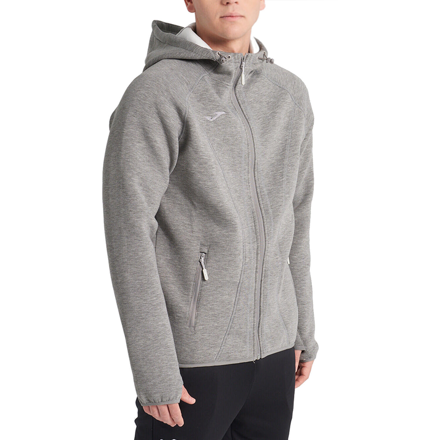 Joma - Sweatshirt Pour Hommes Basilea Softshell Hoodie - Veste - Gris - 56 3xl - Decathlon