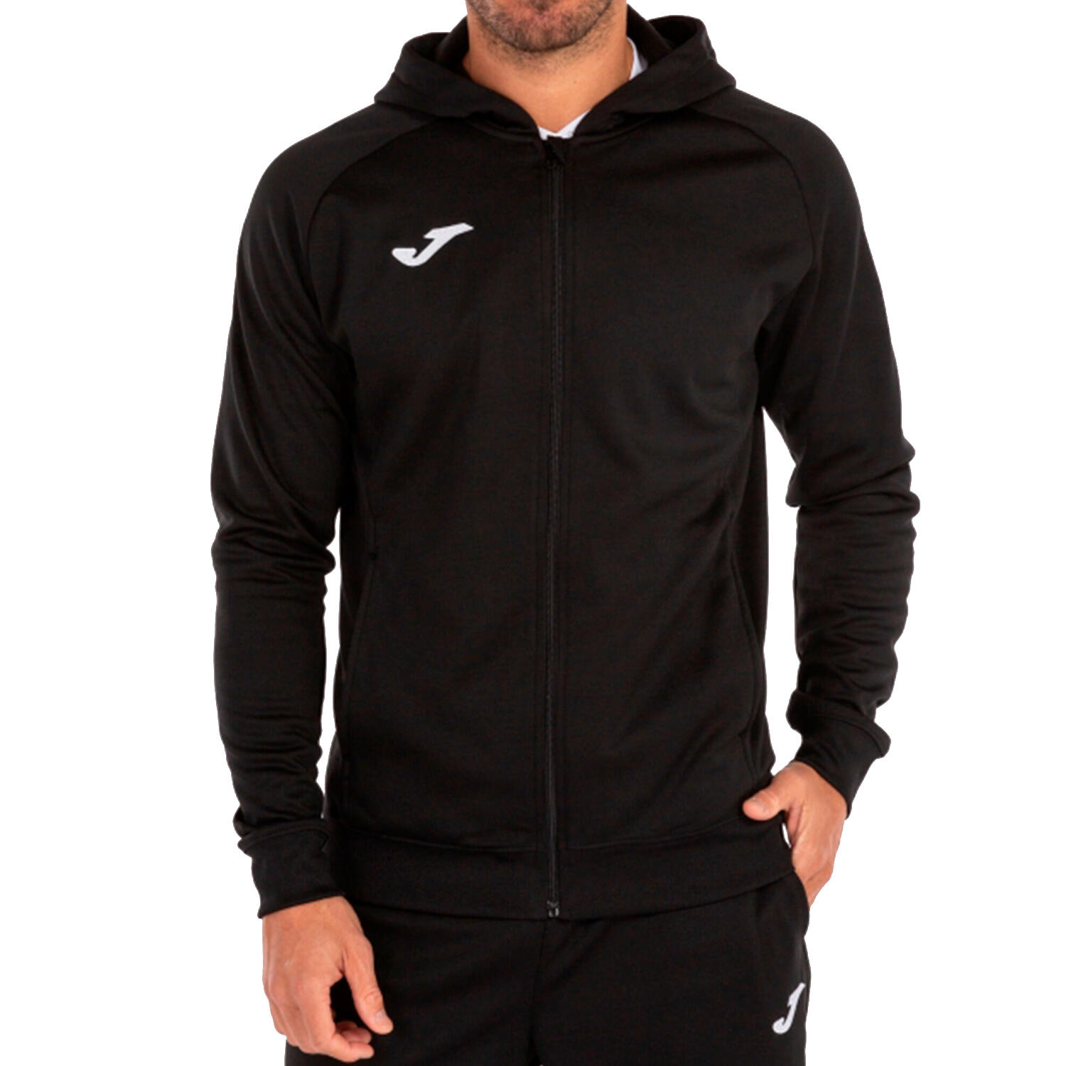 Joma - Sweatshirt Pour Hommes Menfis Hoodie - Veste - Noir - 40 M - Decathlon