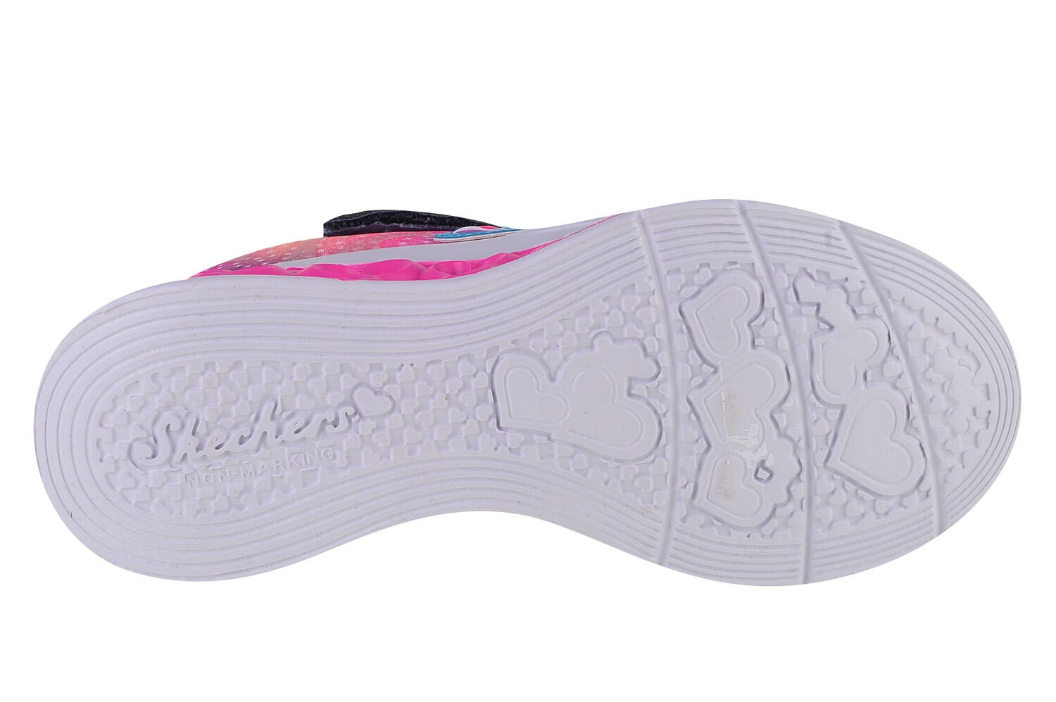 Sneakers Bambina FLUTTER HEART LIGHTS SIMPLY LOVE Blu marino / Multicolore 4/5