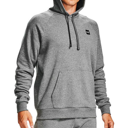 Sweat à capuche en molleton Under Armour Rival Gris Heather