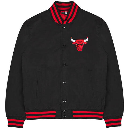 Veste pour hommes New Era Team Logo Bomber Chicago Bulls Jacket
