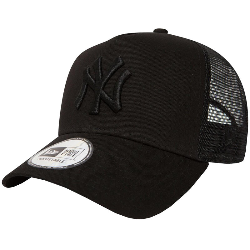 Férfi baseball sapka, New Era Clean Trucker New York Yankees MLB Cap, fekete