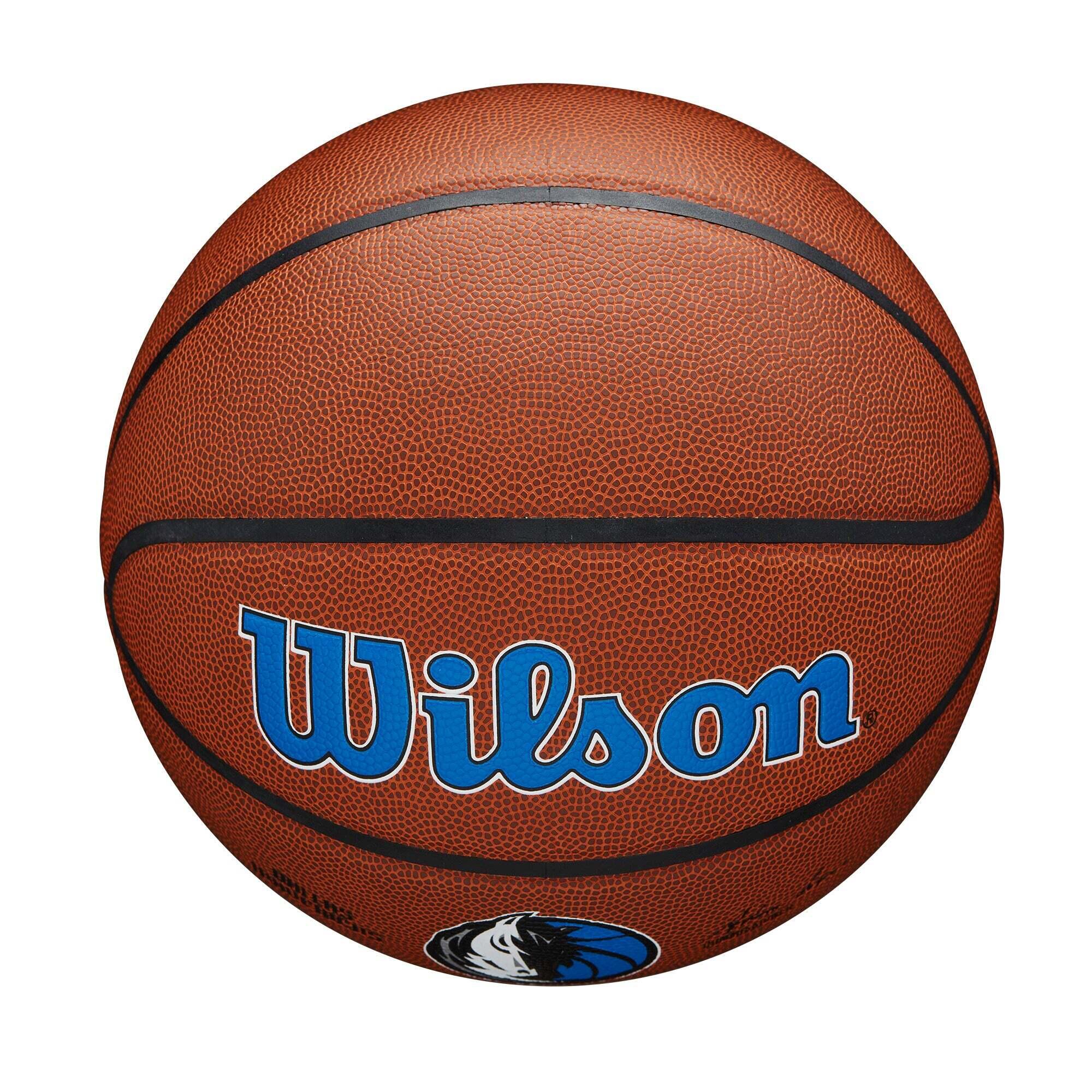Wilson Team Alliance Dallas Mavericks Basquetebol Tamanho 7 5/6