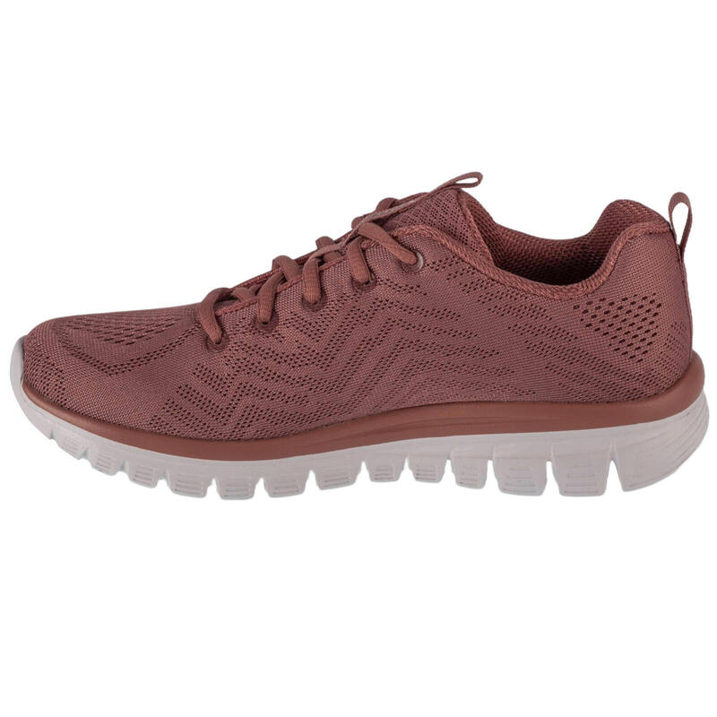 Zapatilla Deportiva Skechers Graceful-Get Connected Rosa Mujer