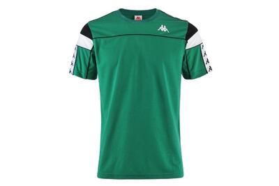Kappa banda arar t-shirt. mannen. fitness. t-shirts. groen