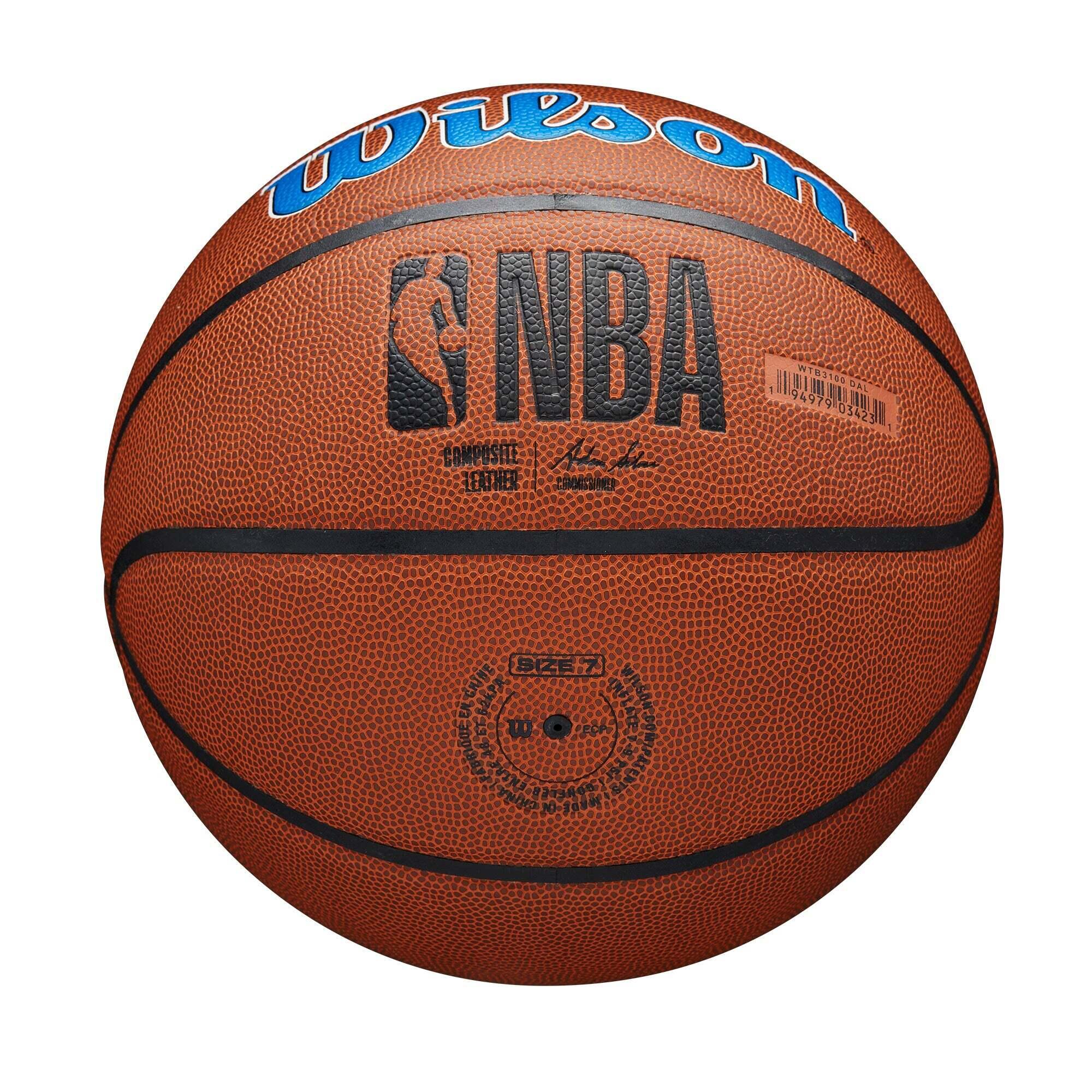 Wilson Team Alliance Dallas Mavericks Basquetebol Tamanho 7 6/6
