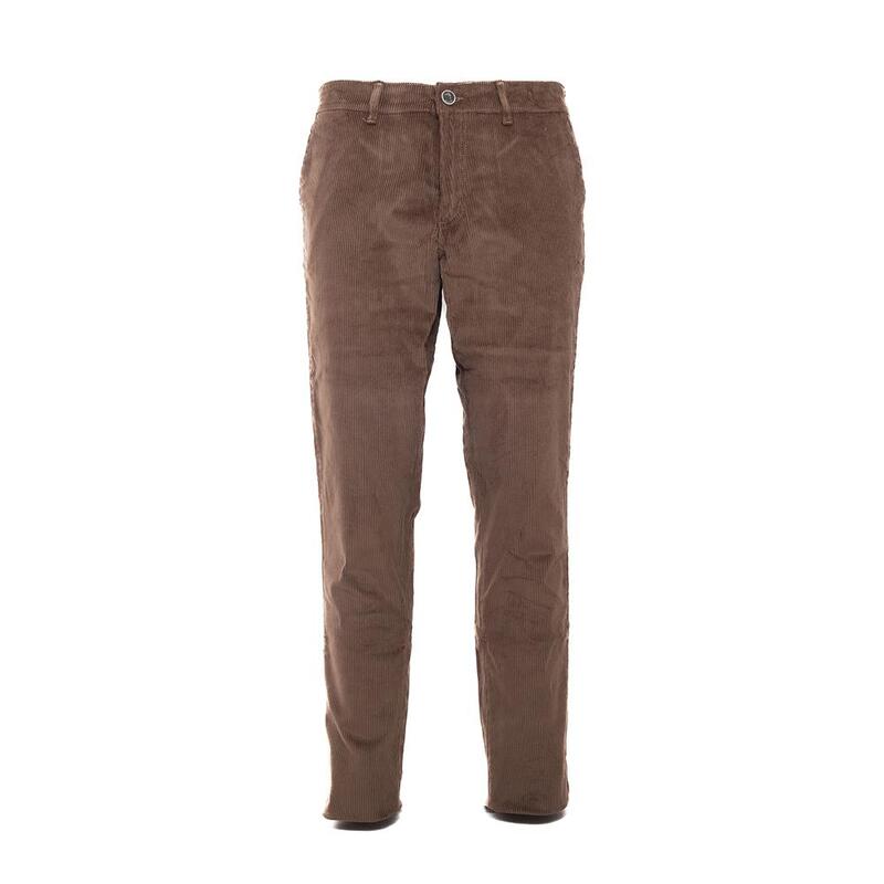 Pantalón Caza Hombre Pasión Morena 05033 Camel Pana Elástica Slim