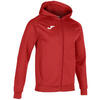 Chaqueta Con Capucha Fútbol Hombre Joma Menfis Rojo