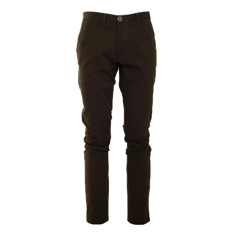 Pantalón Caza Hombre Pasión Morena 05034 Verde Chino Slim