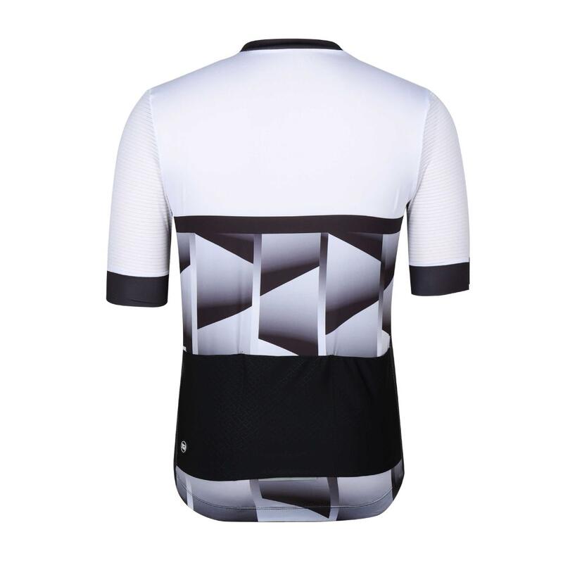 Maillot de cyclisme homme CUBIC blanc/noir