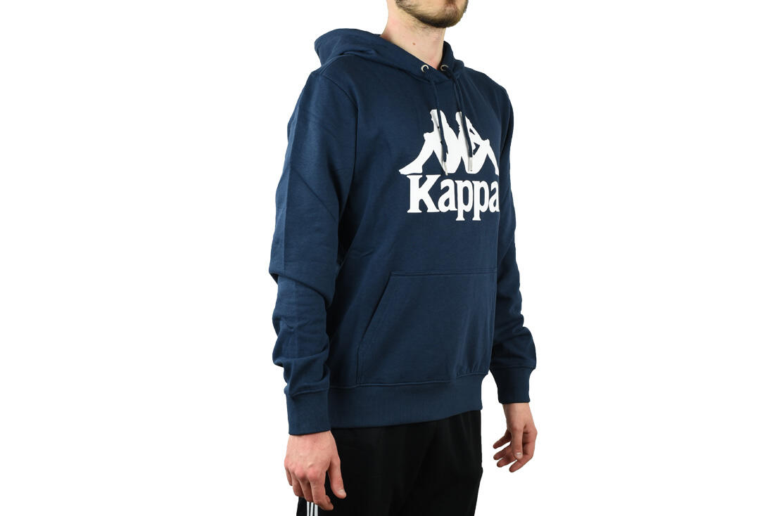 Kappa Taino Hooded, Homme, Fitness, pulls molletonnés, bleu marine 2/3