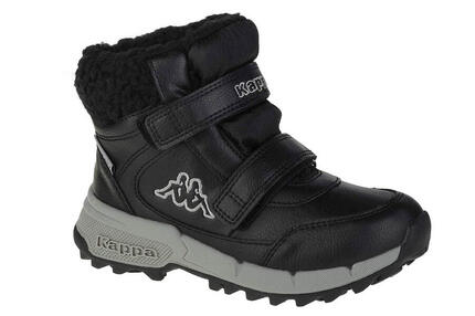 BUTY OCIEPLANE DZIECIĘCE KAPPA CZARNO-SZARE 260906K-1116