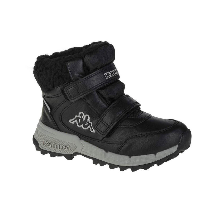 BUTY OCIEPLANE DZIECIĘCE KAPPA CZARNO-SZARE 260906K-1116